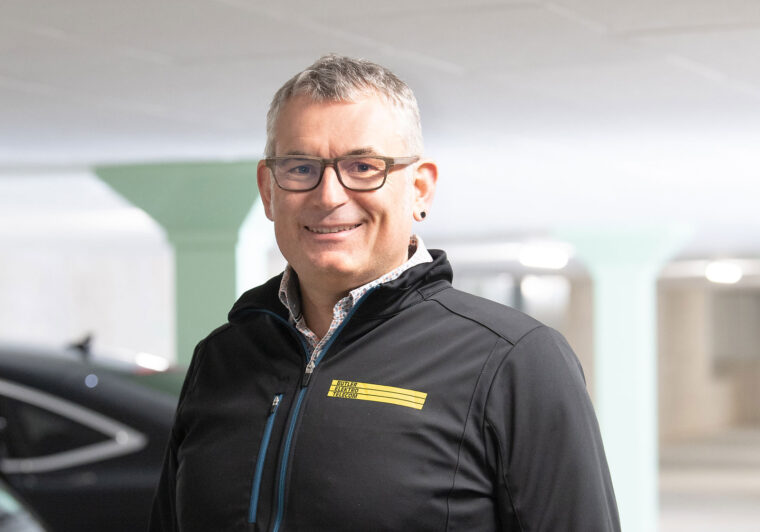 Bütler Elektro Mitarbeiter Lukas Bättig